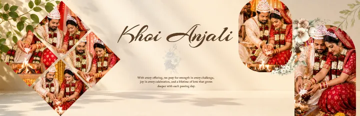 Wedding Album PSD Modern Couple Ceremony Memory Design
