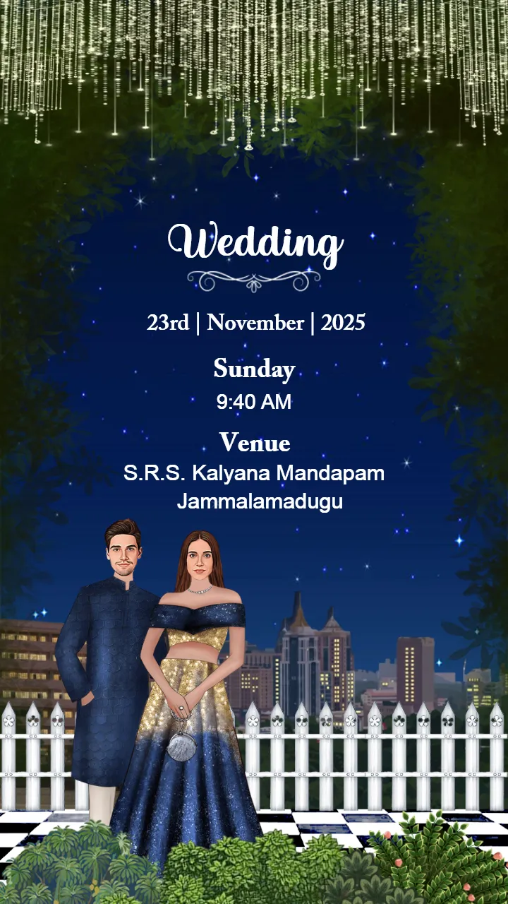 Wedding Invitation Video for classic Indian weddings