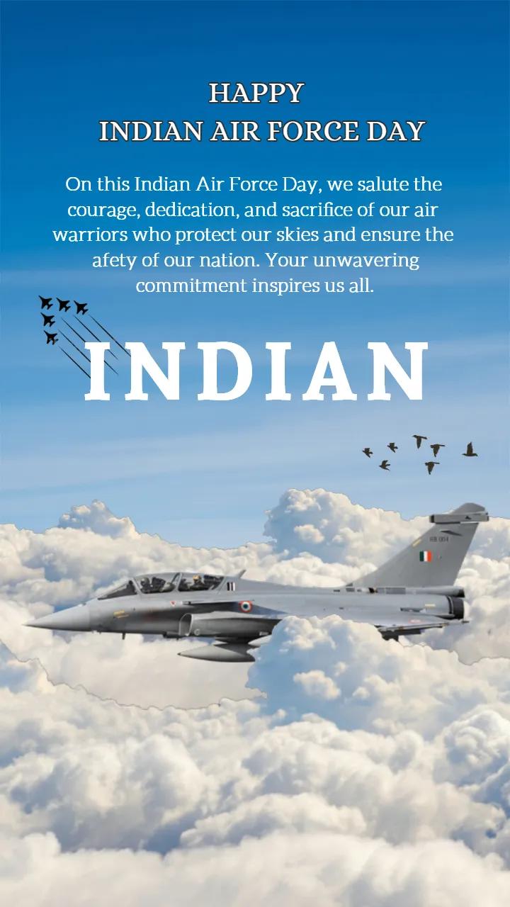 8 Oct 2025 Indian Air Force Day Status Video