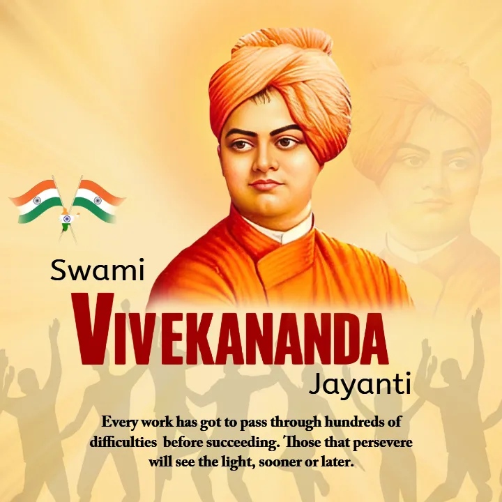 Swami Vivekananda Jayanti HD Image for Inspiration 2026
