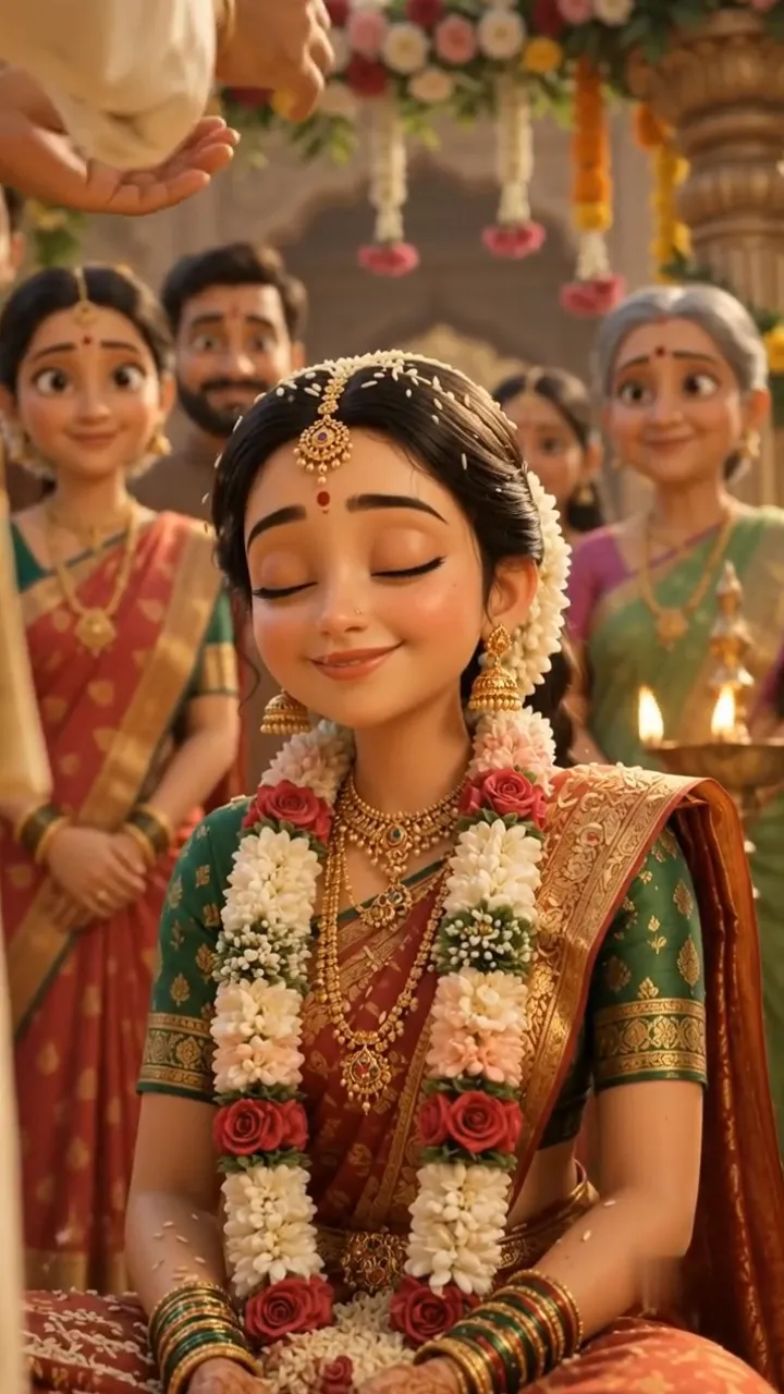 3D Kannada Wedding Invitation Video for Temple Wedding Theme