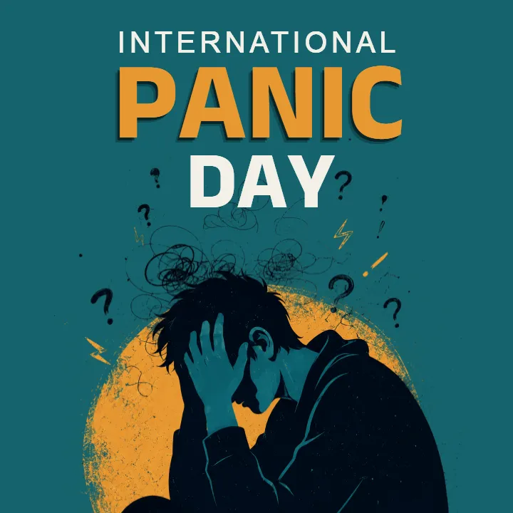 Custom International Panic Day Image for Mental Health Posts