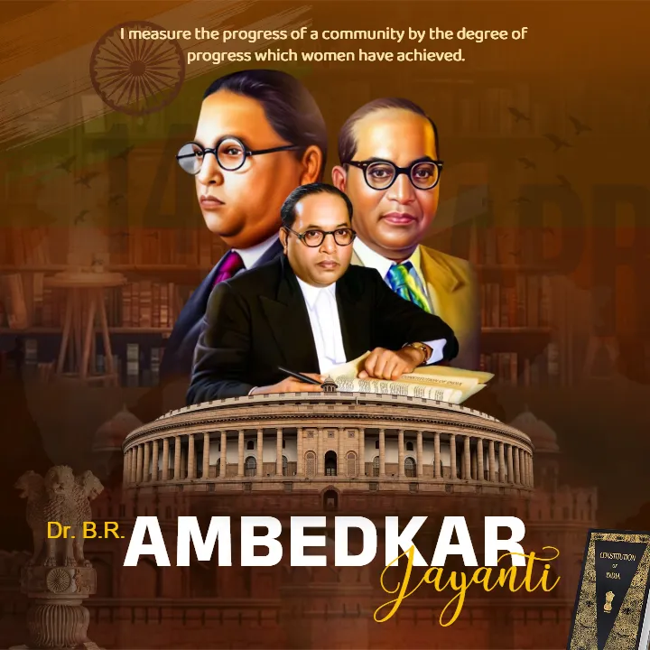 Dr B R Ambedakar Jayanti Quotes in English for Sharing