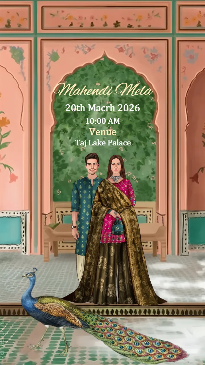 Wedding Invitation Video Royal Rajasthan Style