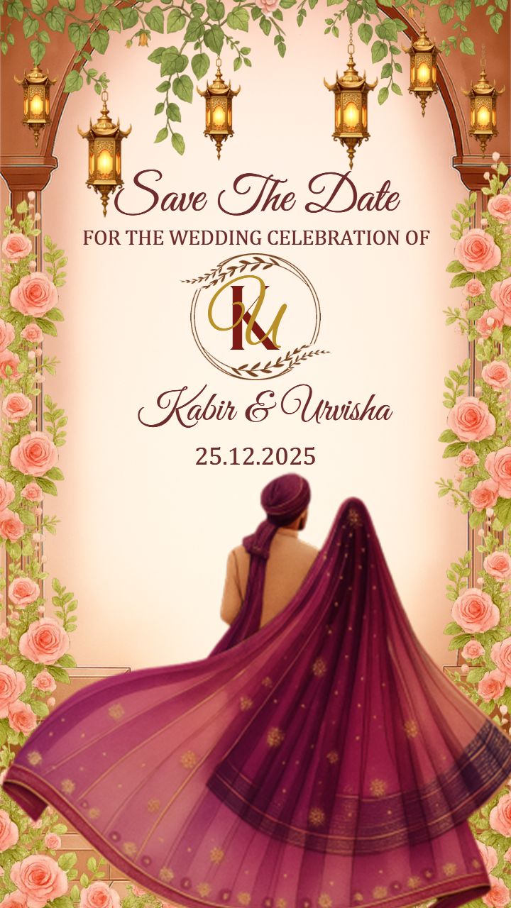 Royal Indian Save the Date Video for Wedding