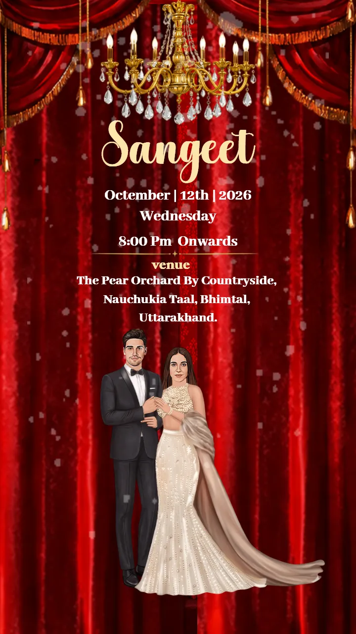 Wedding Invitation Video Customizable Online For Everyone