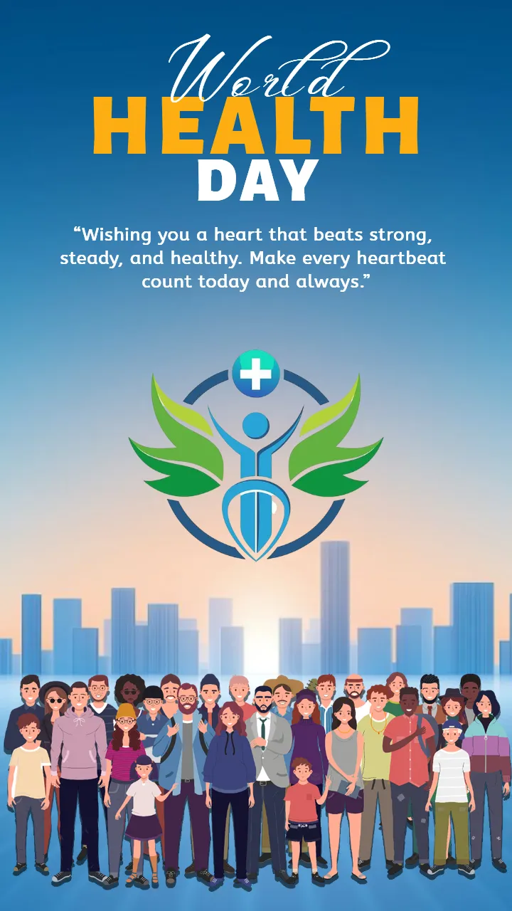 Inspirational World Health Day Wishes in English Download