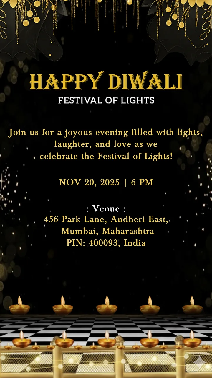 Happy Diwali Pictures with Traditional Diya Art
