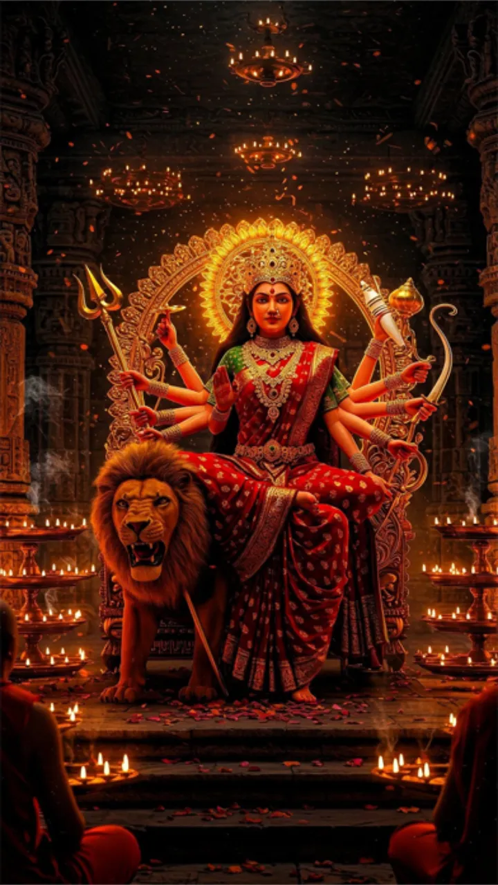 Editable Chaitra Navratri Status Video in English Online