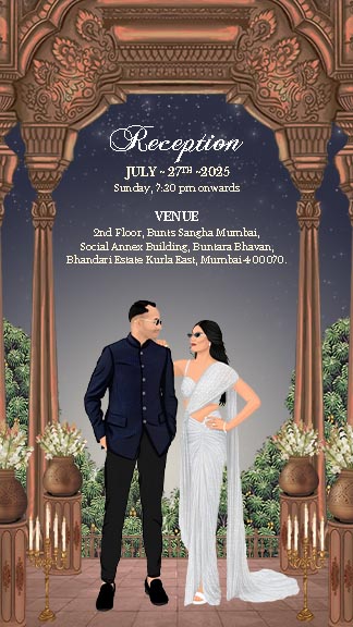 Royal Indian Wedding Invitation Template for Your Big Day