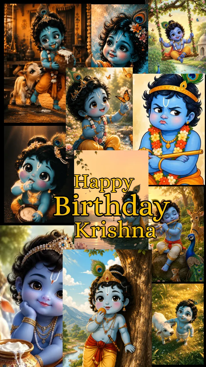 Happy Janmashtami Status Video Download Free HD