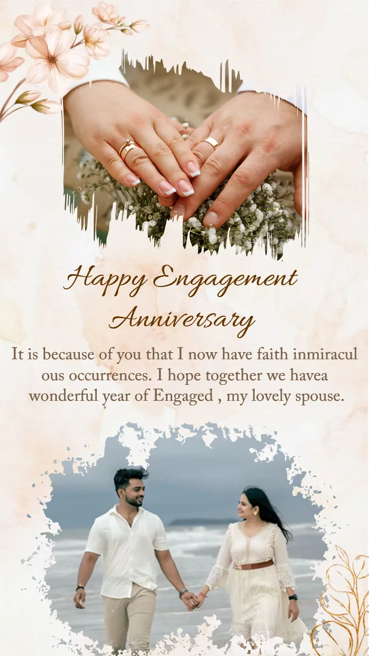 Engagement Anniversary Quotes for Wife Romantic Words