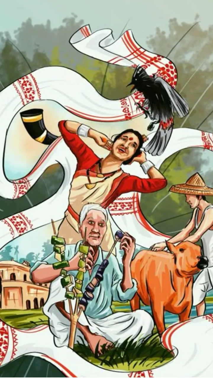 Share Happy Magh Bihu English Video Status 2026 with Friends