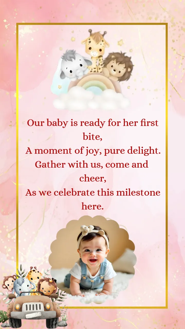 Annaprashan Invitation Video for Traditional Ceremony Event