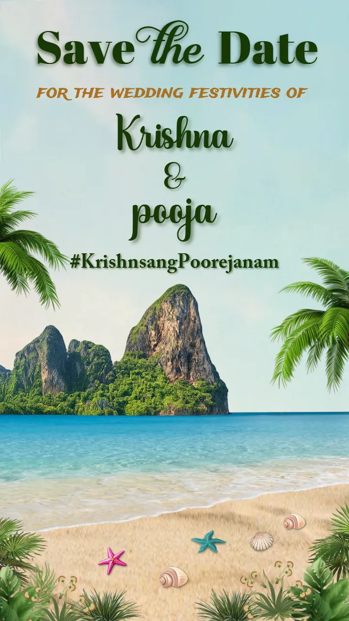 Save the date video with Cultural Thai Wedding Aesthetic