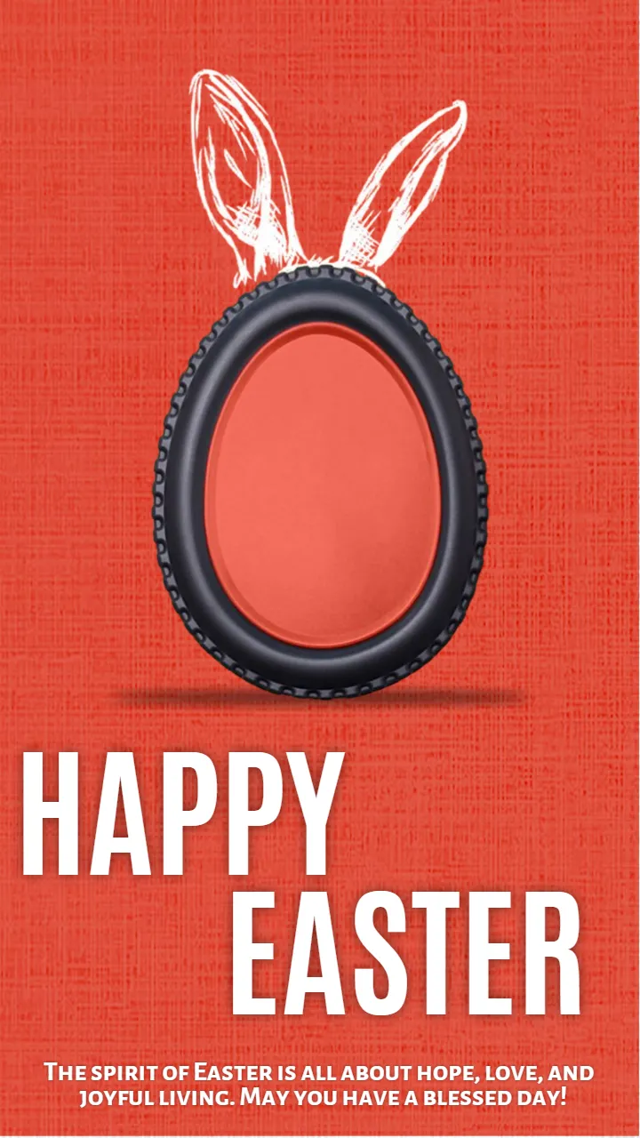 Printable Easter Festival Greeting Card in English HD Online