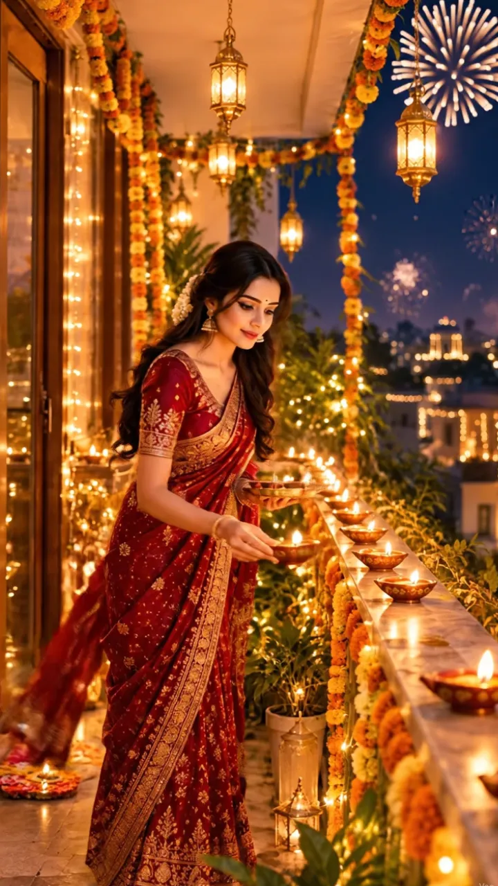 Diwali Invitation Video in English with Creative Designs