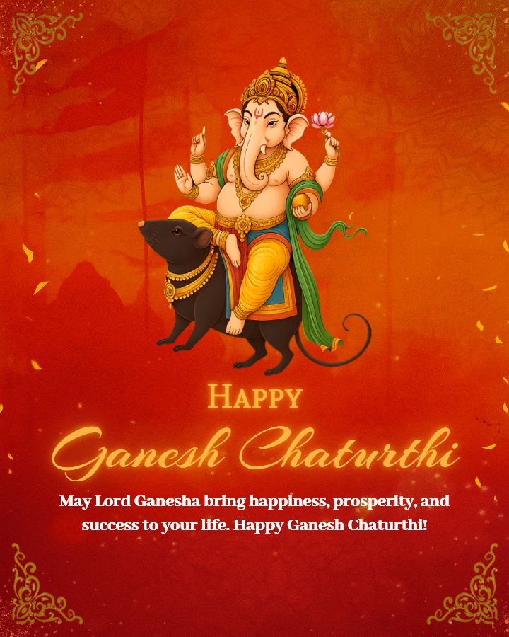 Ganesh Chaturthi celebration images Download for family