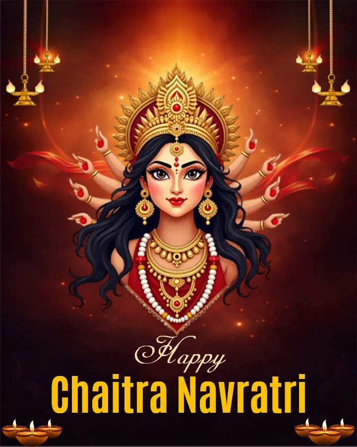 Best Happy Chaitra Navratri Image in English Collection