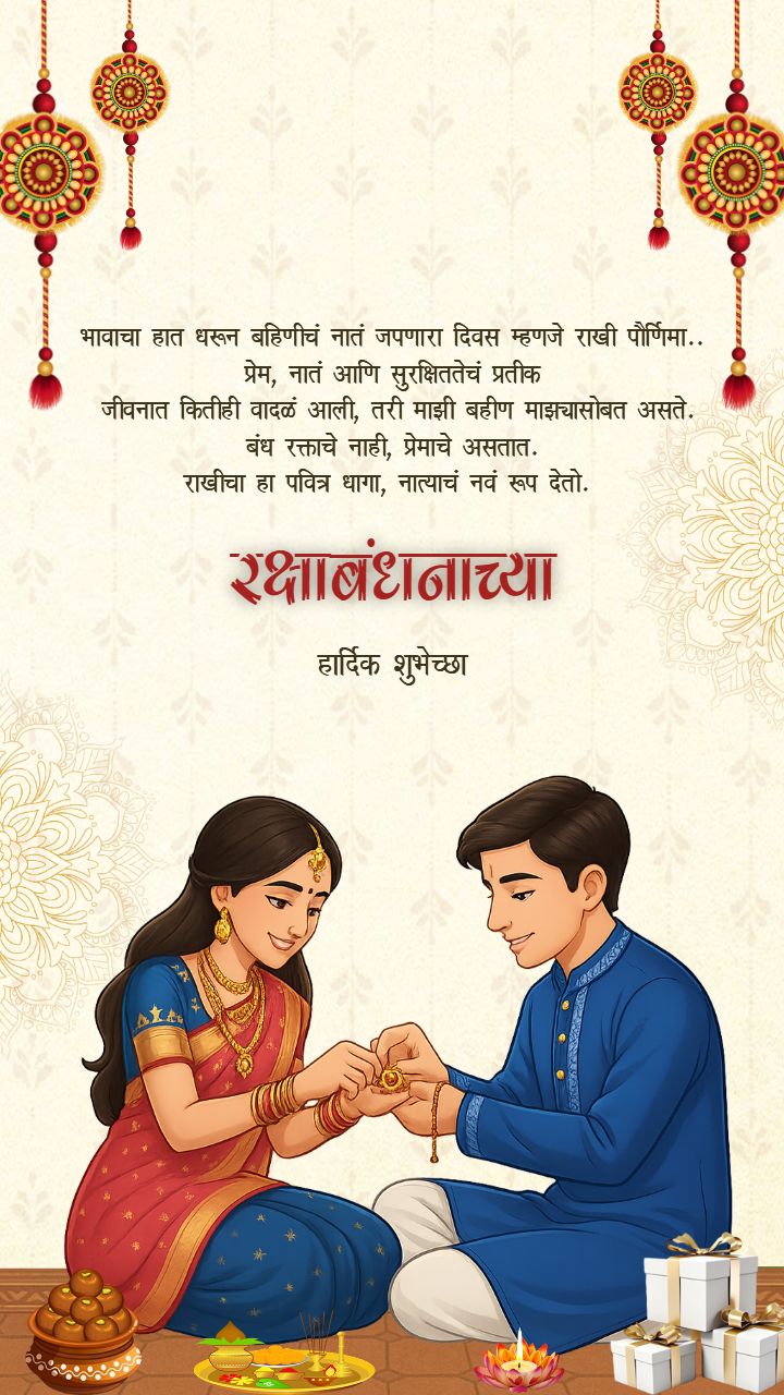 9 August 2025 Rakhi Status Video in Marathi Online for Free