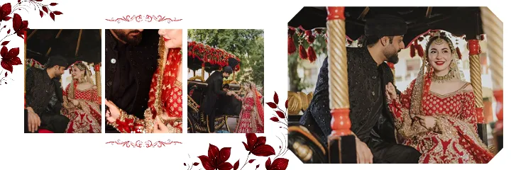 Muslim Wedding Album PSD Royal Nikah Couple Memory Design