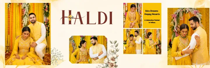 Wedding Album PSD Modern Couple Ceremony Memory Design