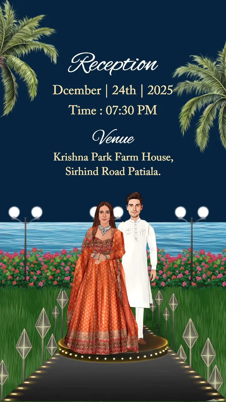 Wedding Invitation Video for Traditional Punjabi Families