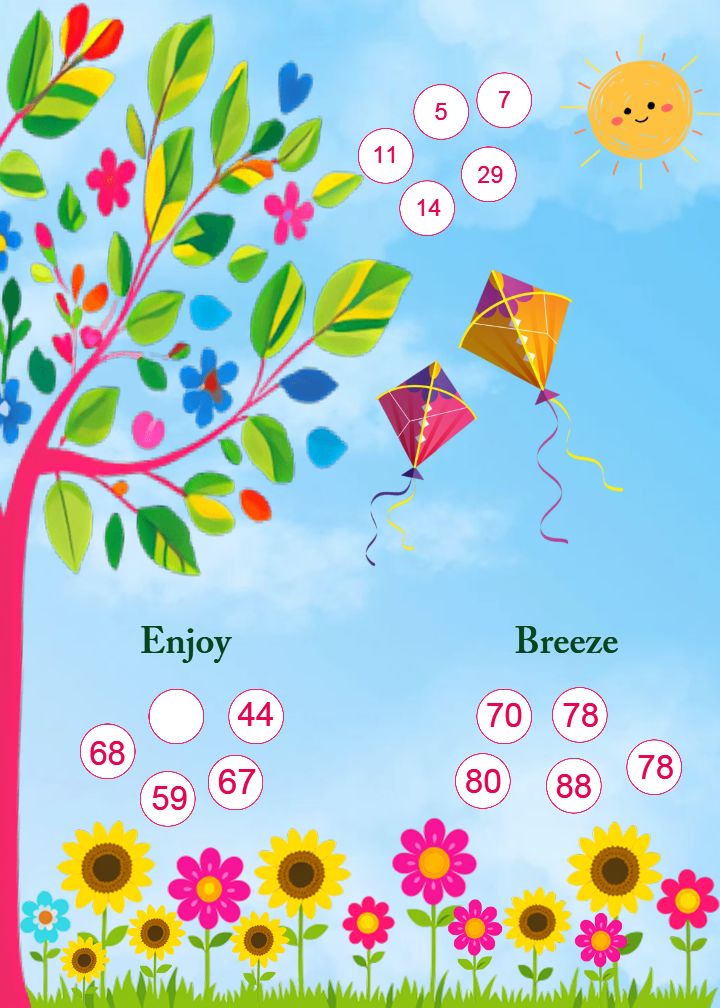 Housie Game Playful Uttrayan Tambola Cards For Family Fun