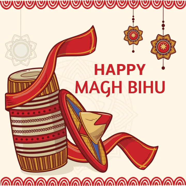 Happy Magh Bihu HD Pictures 2026 Celebrate Bhogali Bihu