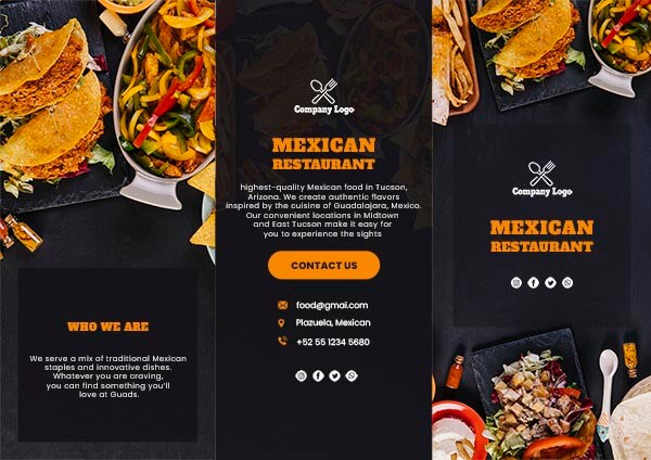 Hotel Menu Card Templates Free