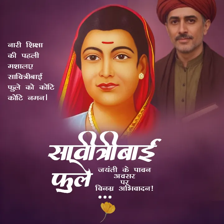 Savitribai Phule Wishes Hindi 2026 Inspirational Messages