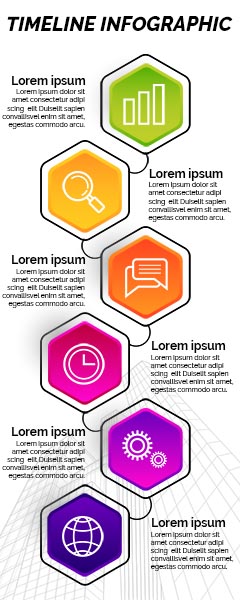 Timeline Infographics Template