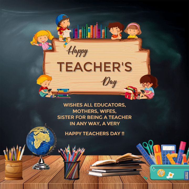 Happy Teachers Day Images Download for School Children