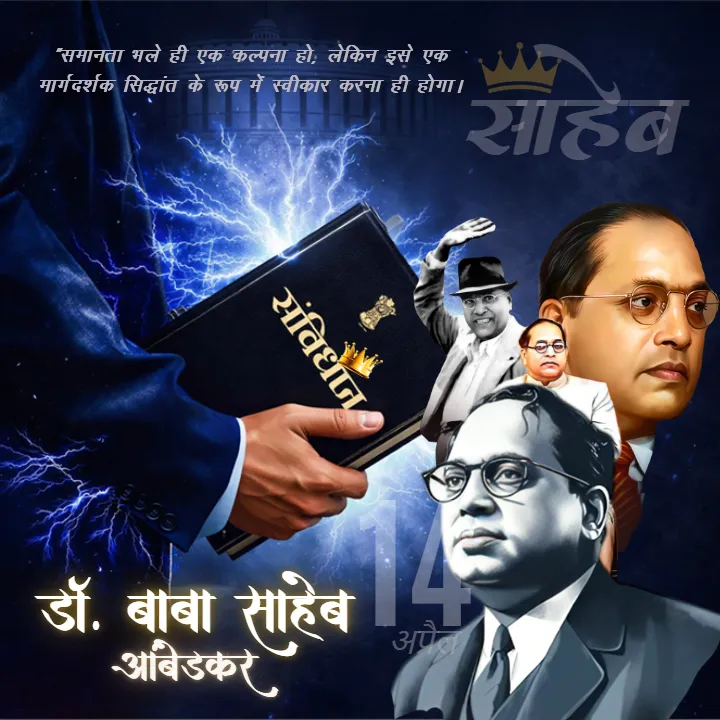 Babasaheb Ambedkar Jayanti Quotes in Hindi for Sharing