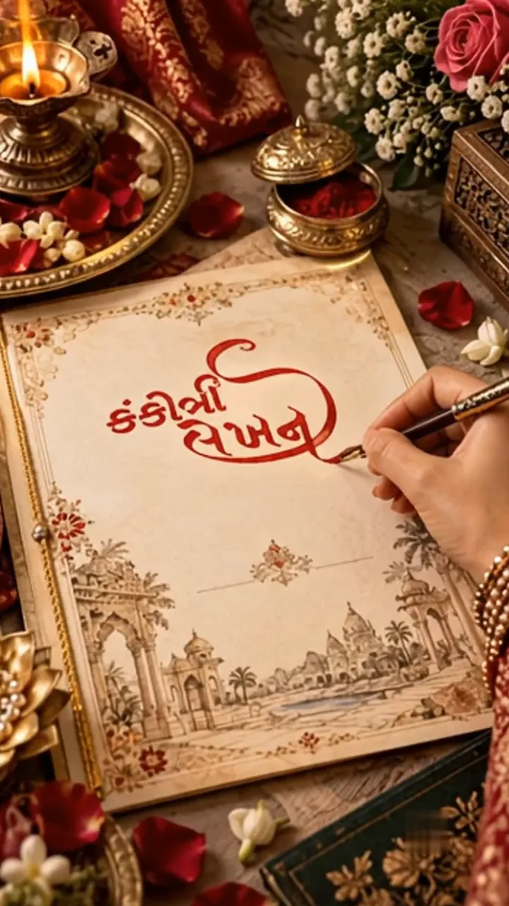 Wedding Invitation Video with Rajwadi Royal Wedding Design