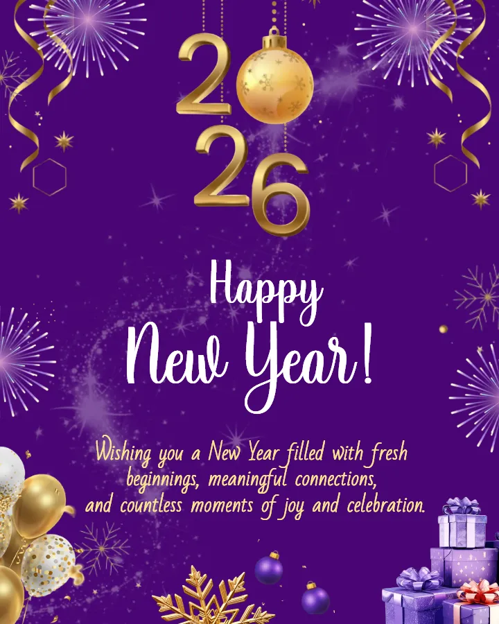 Happy New Year Wishes Image Free Download in HD Quality