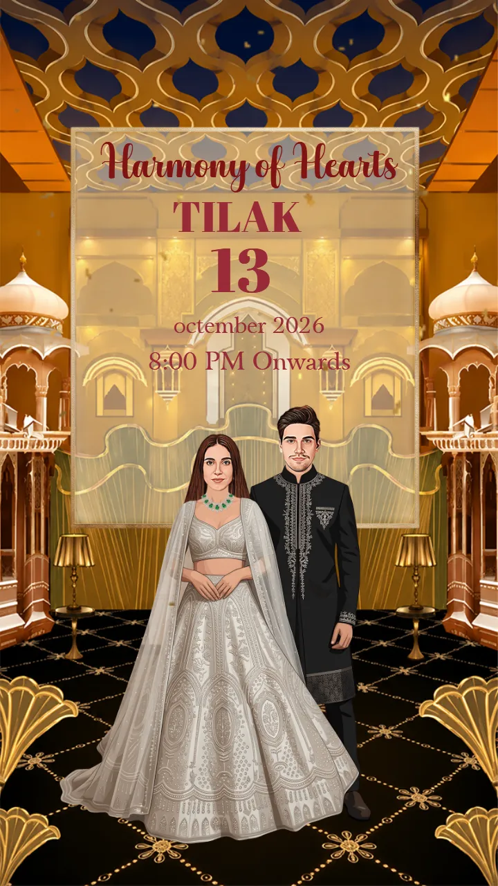 Wedding Invitation Video Customizable Online For Everyone