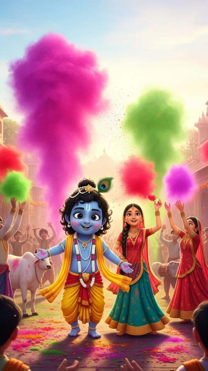 Modern Happy Holi Festival Status Video 2026 For Whatsapp