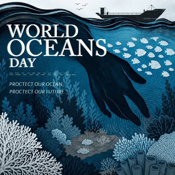 Positive World Ocean Day Quotes Download for Celebration