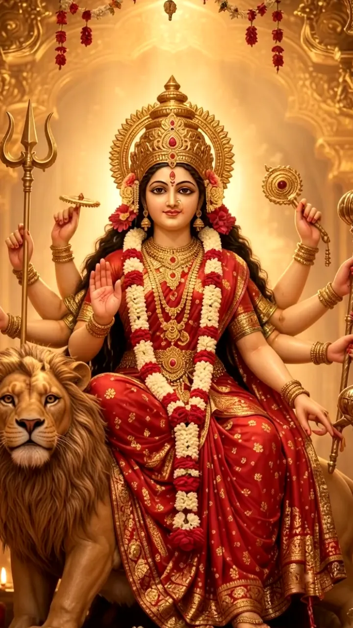 3D Mata Ki Chowki Invitation Video with Beautiful Designs