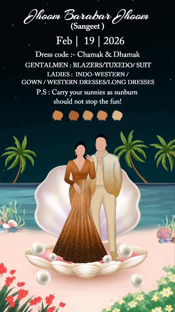 Wardrobe Planner Video for Indian Wedding Functions