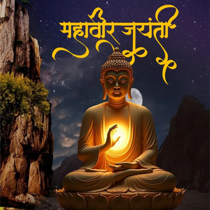 Latest Mahavir Jayanti Festival Image in Hindi Collection