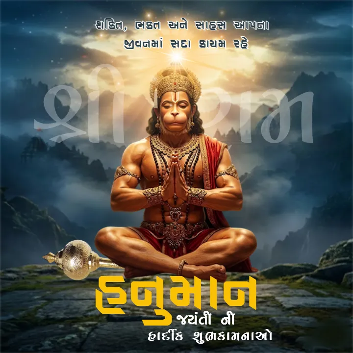 Best Hanuman Jayanti Quotes in Gujarati for Devotees