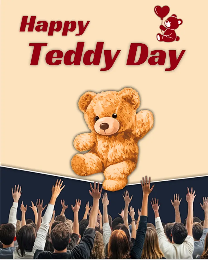 Happy Teddy Day HD Images Free to Share Love Online