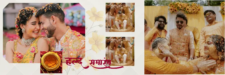 Marathi Wedding PSD Album Traditional Templates Online