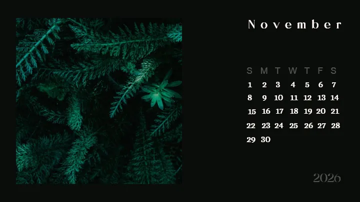 2026 calendar images designed for modern photo calendar