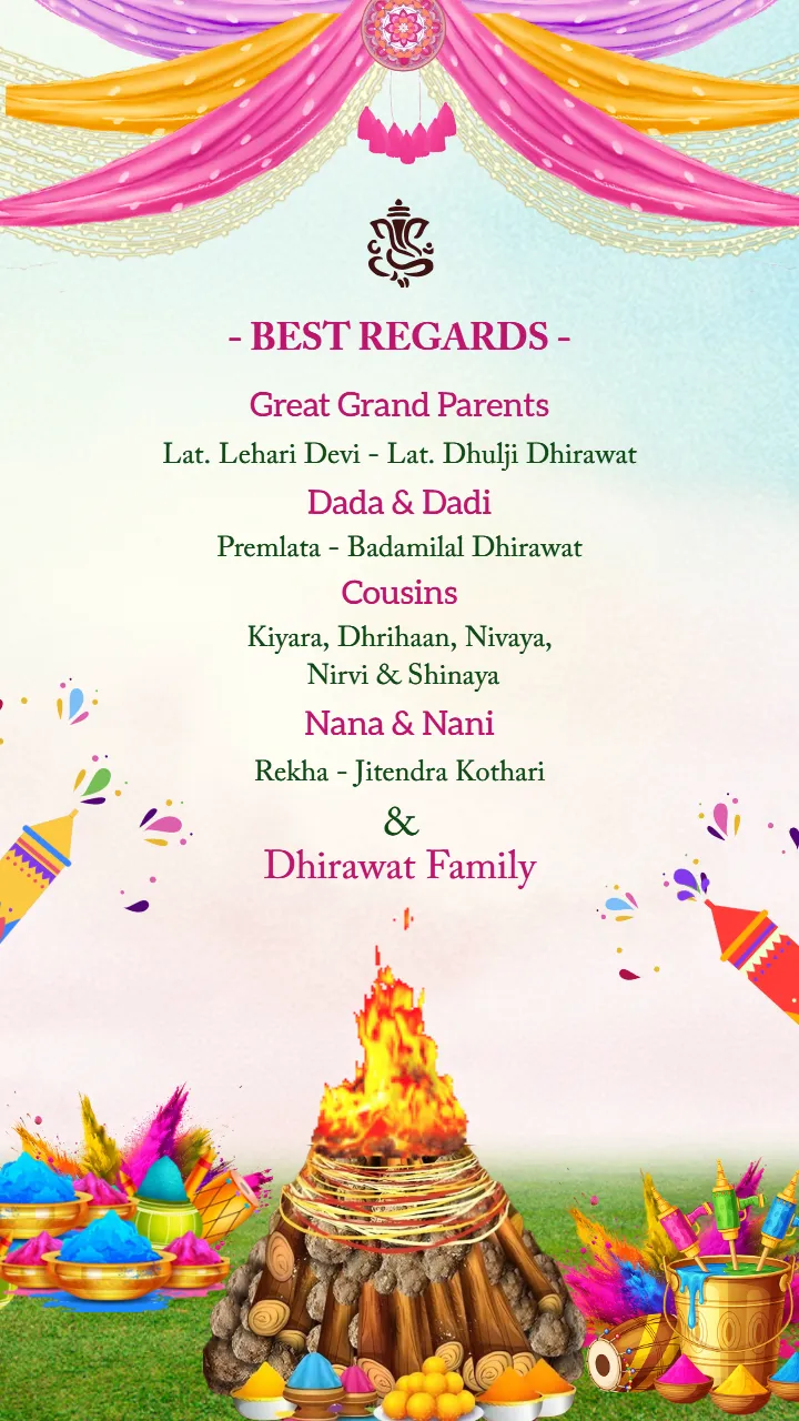 Dhundh Ceremony Invitation Video for Family Event
