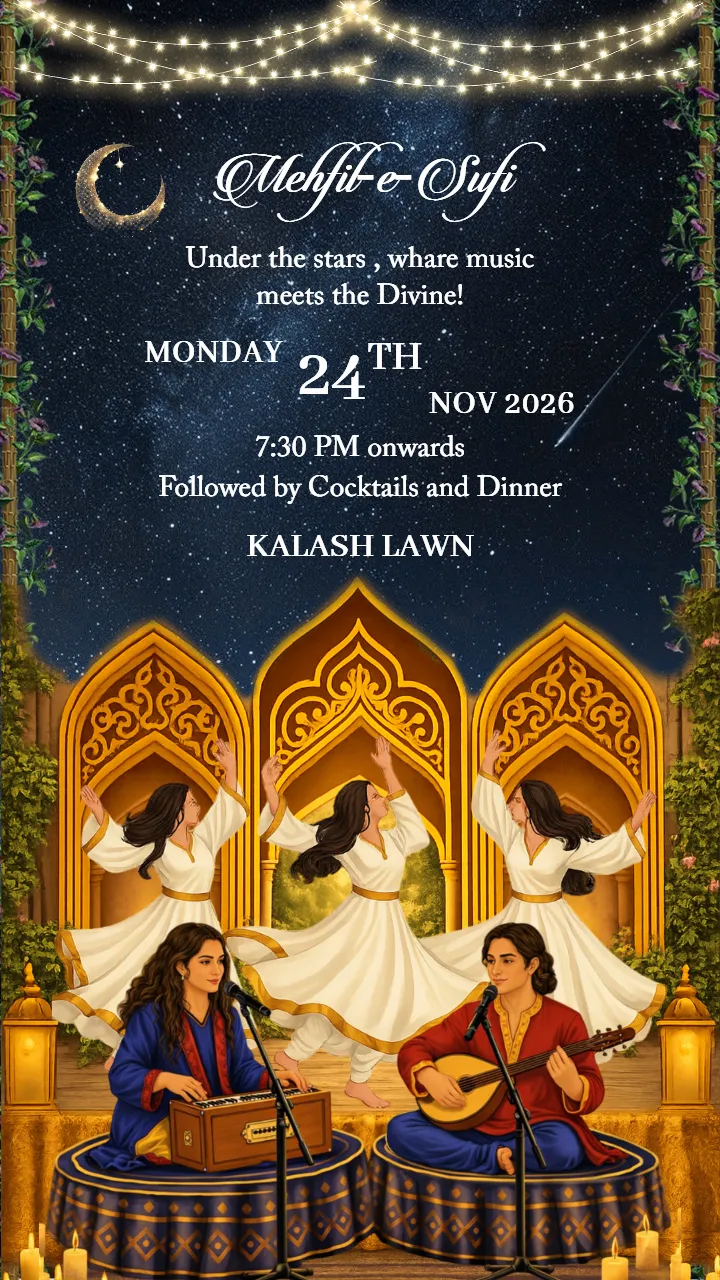 Luxury Wedding invitation video Modern Royal Theme