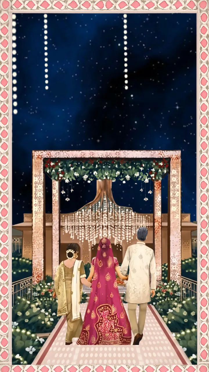 Animated Postcard Wedding Invitation Video for Your Big Day