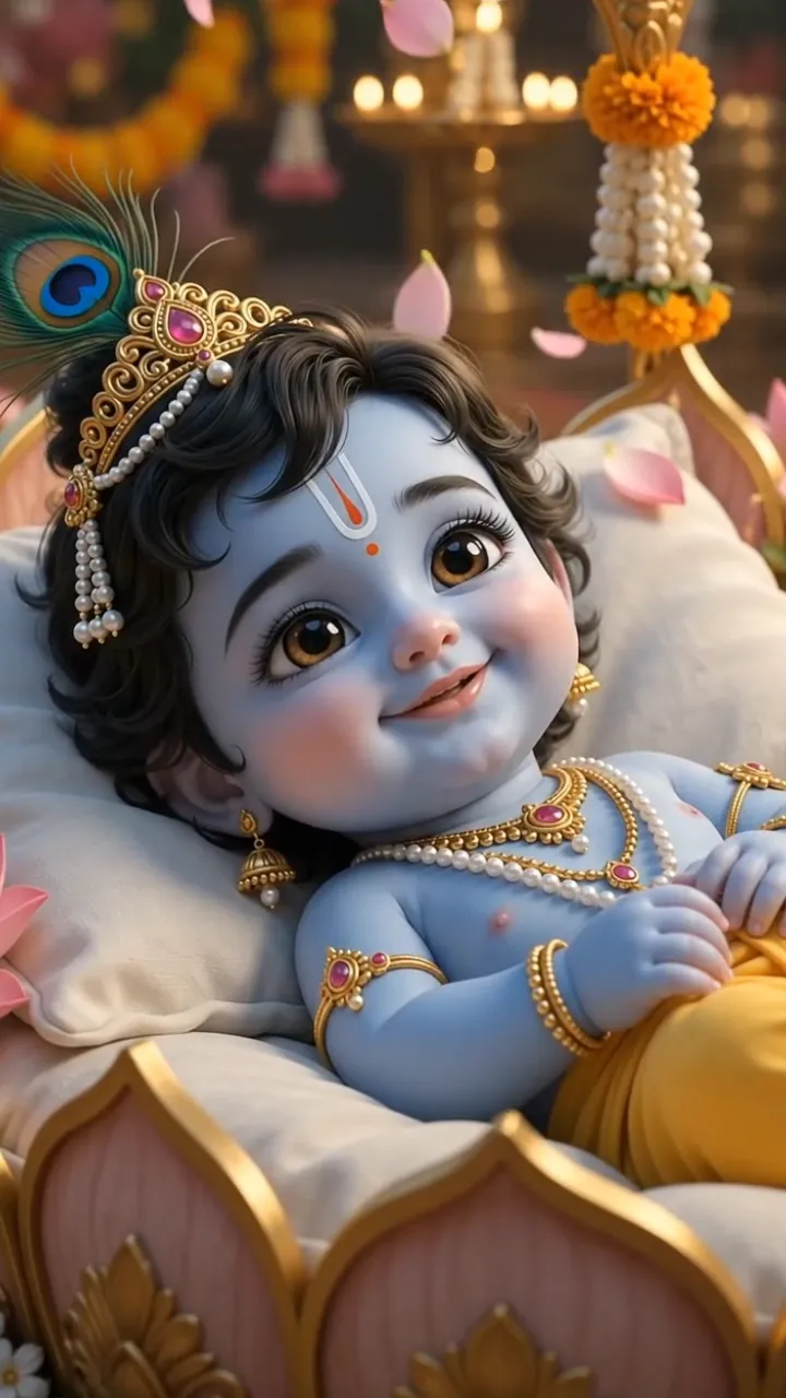 Janmashtami Invitation Video Templates for Krishna Events